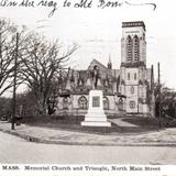 Memorial Church and Triangle, North Main Street