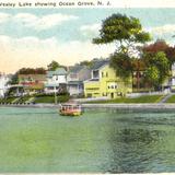 Wesley Lake showing Ocean Grove