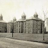 One of the buildings of the New Jersey State Hospital