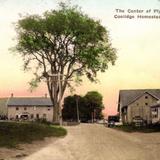 The Center of Plymouth, Coolidge Homestead in background