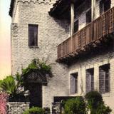 Mission Inn, patio showing new wing