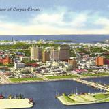 Birds Eye View of Corpus Christi