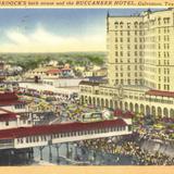 Murdock´s bath house and the Buccaneer Hotel