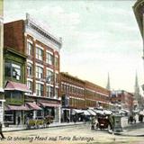 Rutland, Vt. Center St. showing Mead and Tuttle Buildings