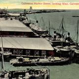 Galveston Harbor Scene, looking West