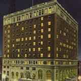 The Penn-Harris Hotel at Night