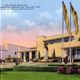 Live Stock Building, Texas Centennial Exposition