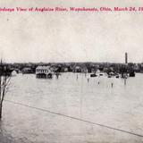 Birdseye View of Auglaize River, March 24, 1913