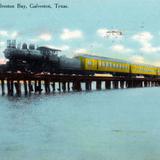 Train Crossing Galveston Bay