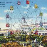 Ferris Wheel and Sunken Gardens, Steeplechase Park