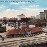 Oklahoma City, as seen from Santa Fe Depot