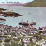 Wrangell, panoramic view