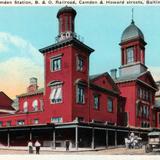 Camden Station, B. & O. Railroad, Camden & Howard streets