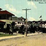 View on Boulevard, showing Hotel Plaza