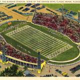The Burdine Stadium, Scene of the Orange Bowl Classic