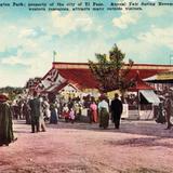 Washington Park during the Annual Fair in November