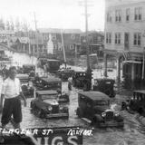 Hurricane of September 1926: Flagler St and 12th Avenue - Miami, Florida